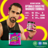 Pump Gayor Black 2.0 (No-caffeine, Optimally dosed with Glycerol Monostearate)